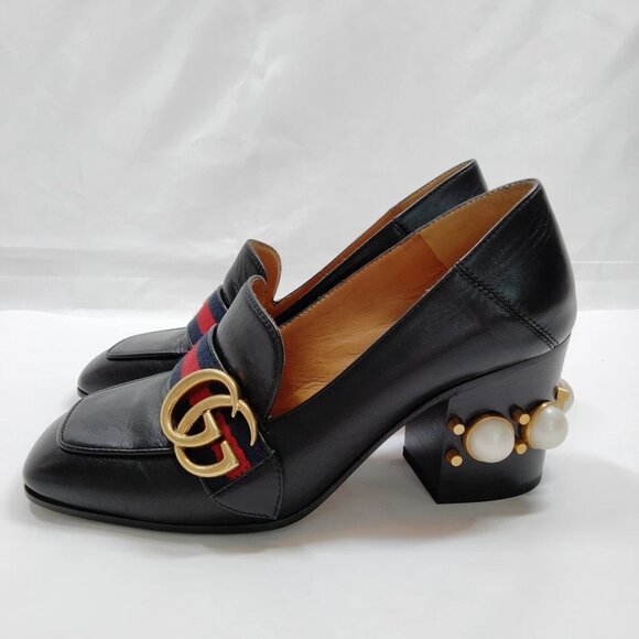 Gucci Pumps Women Black PVC 250-071525 - Picture 2 of 9